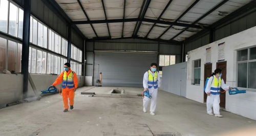 南充疫防志愿消毒服務隊 助力企業安全返工，筑牢復工防疫屏障